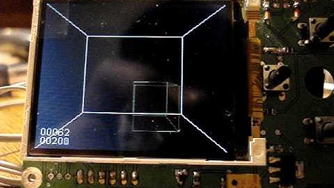 AVR 3D ENGINE - atmega168 20MHz C language