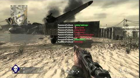 WaW Cfg Mod Menu On None Jailbreak Ps3