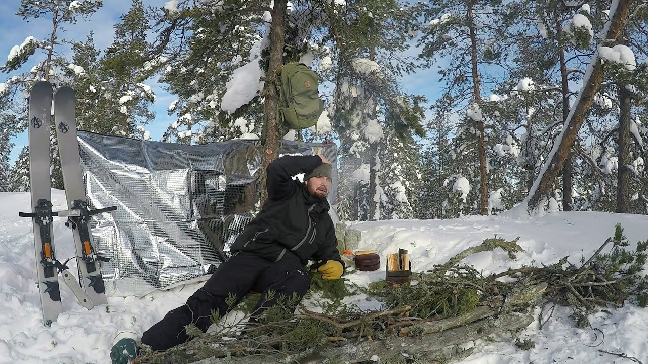 Winterday A cold sunny winterday in the woods - YouTube