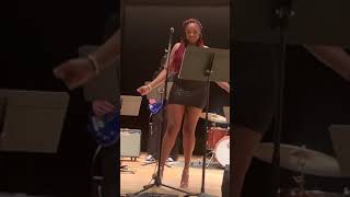 SCSU Blues Band perform Sparkle Paradise by Marcia Ball sang by Princess Brown