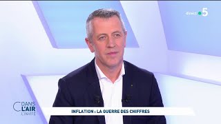 Michel Biero - Inflation : la guerre des chiffres #cdanslair l'invité 15.05.2023