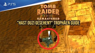 Tomb Raider 1 Remastered | Die versteckten Uzis in Ägypten | Hast dUzi gesehen? Trophäen Guide