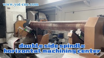 horizontal drilling center double side spindle machining center