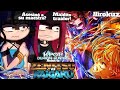 🌟Kpop Demon Hunters React To Demon Slayer😈 (Huntrix + Celine React Infinity Castle⚡️) PT2 [🇪🇸🇺🇸🇧🇷]
