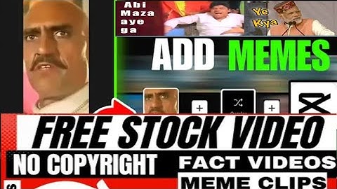 How to Add MEMES in YouTube Videos ? KineMaster Tutorial#capcut #kinemaster #vnvideoedi