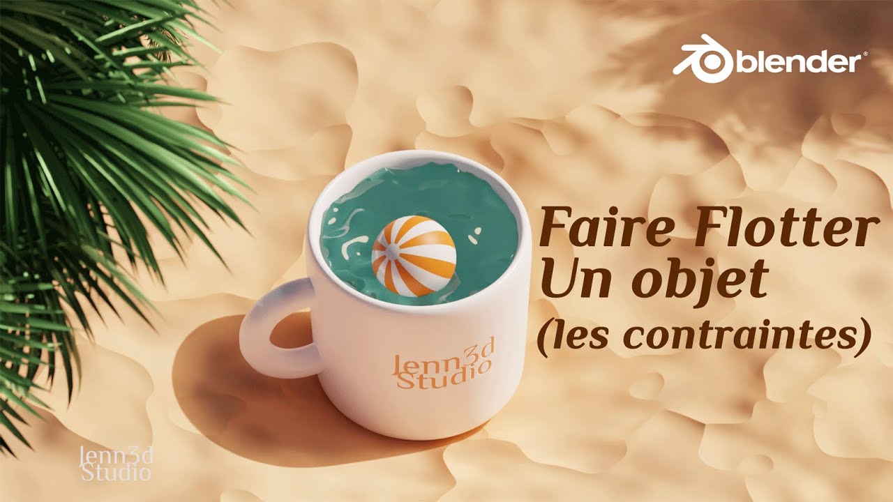 Faire flotter un objet sur l'eau 🦆 {Tuto Blender} - YouTube