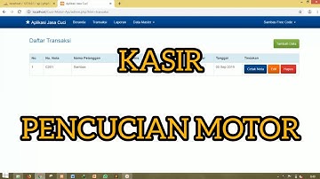 Aplikasi Kasir Pencucian Motor - Source Code Web [9]