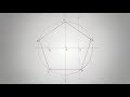Draw pentagon with compass inscribe a given circlestepbystep
