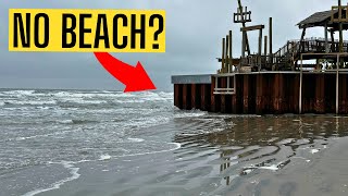 No Beach Behind Morey's Surfside Pier? - North Wildwood Beach Erosion 2024