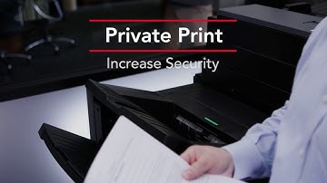 Toshiba MFP How-to: Private Print