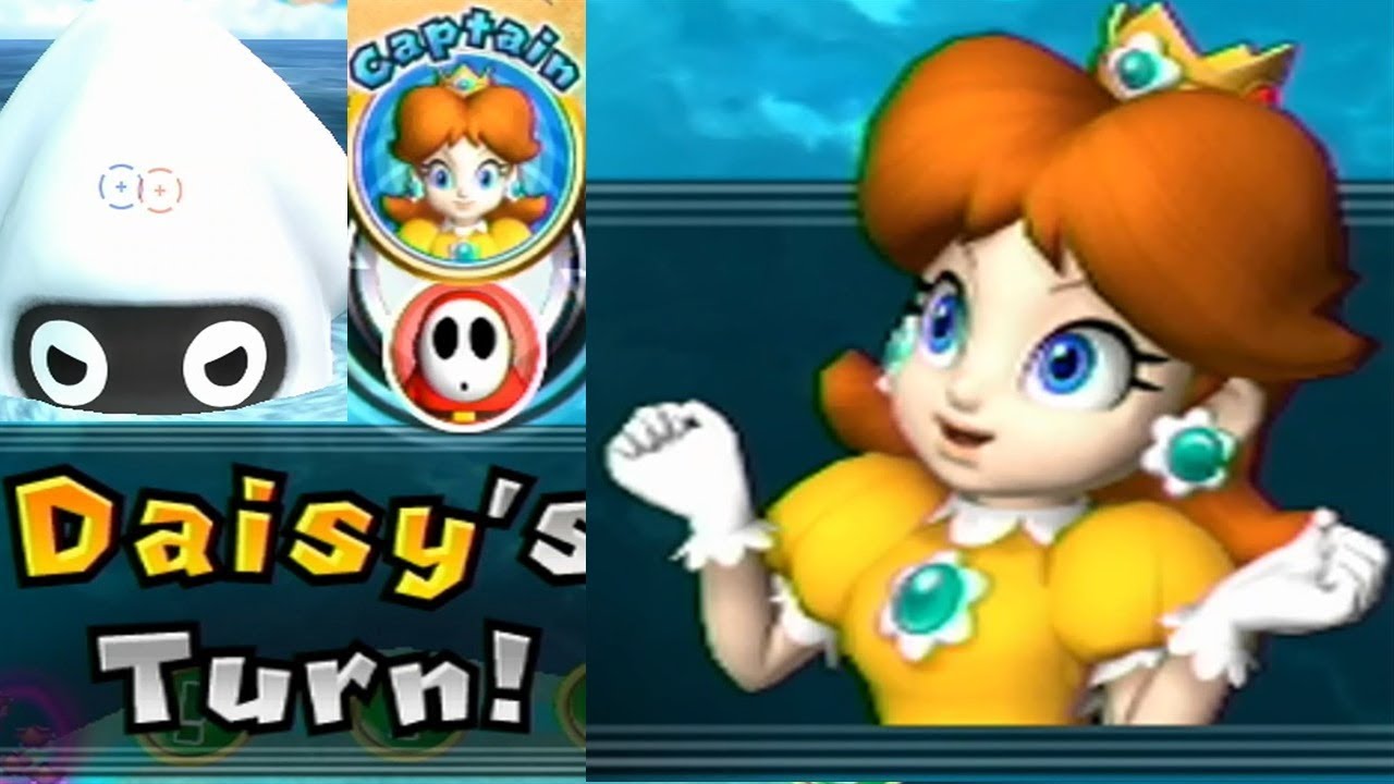 Mario Party 9◆Solo Mode #103 Daisy◆Blooper Beach