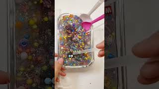 Mix Pororo and Beads with Slime!! Most Satisfying Slime Video ASMR#shorts #asmr #slime