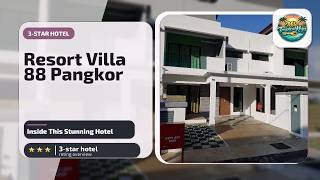 Resort Villa 88 Pangkor - Inside This Stunning Hotel | Pangkor, Malaysia🏩