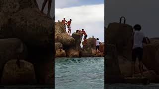 Cliff Diving Cuba #shorts #shortsvideo