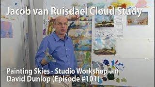 Painting Skies with David Dunlop - Jacob van Ruisdael Cloud Study
