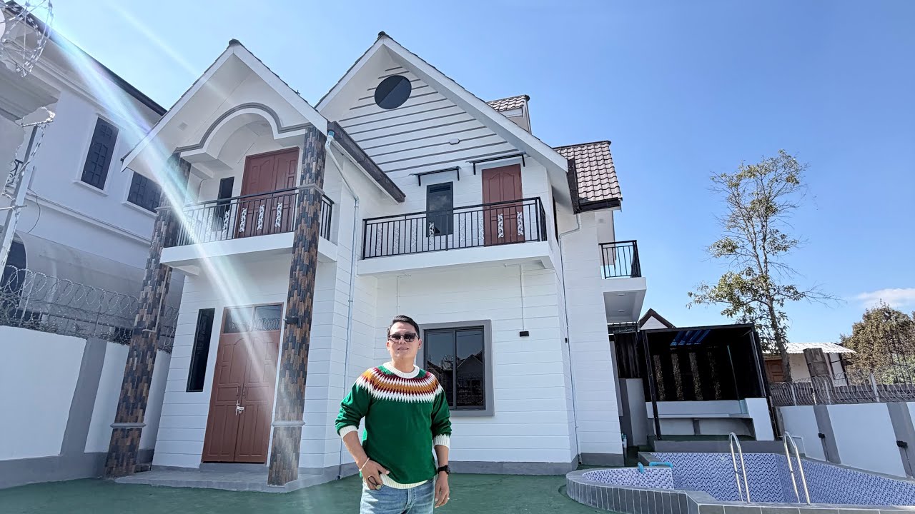 ရေကူးကန်လေးပါ ပါတဲ့ မေမြို့က အိမ်လှလှလေး 