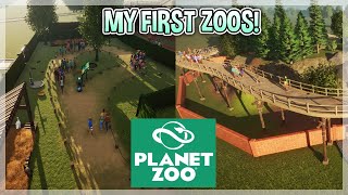 Laughing at My First Zoos on Planet Zoo!