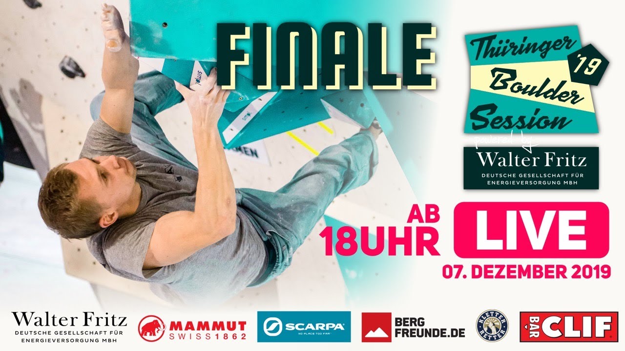 LIVE +++ Finale Thüringer Boulder Session 2019 - YouTube