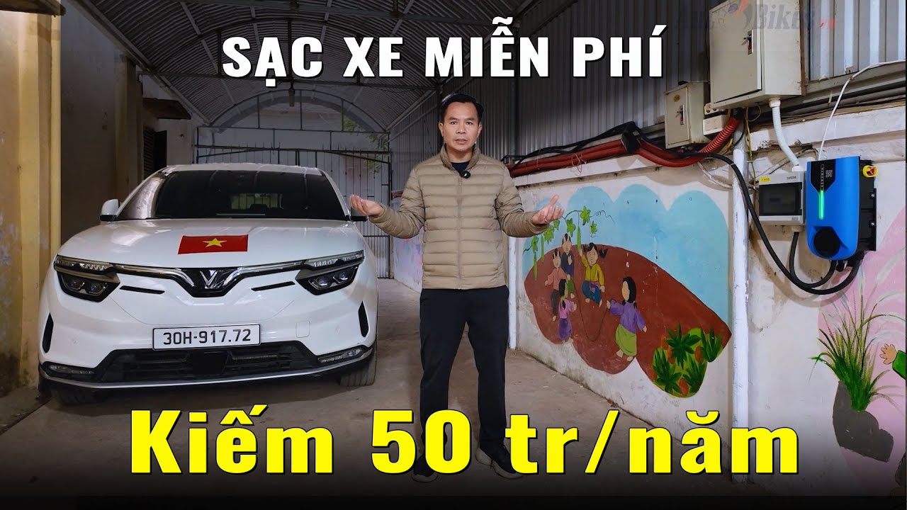 Sạc xe miễn phí tại nhà, kiếm thêm 50 triệu/năm là có thật!