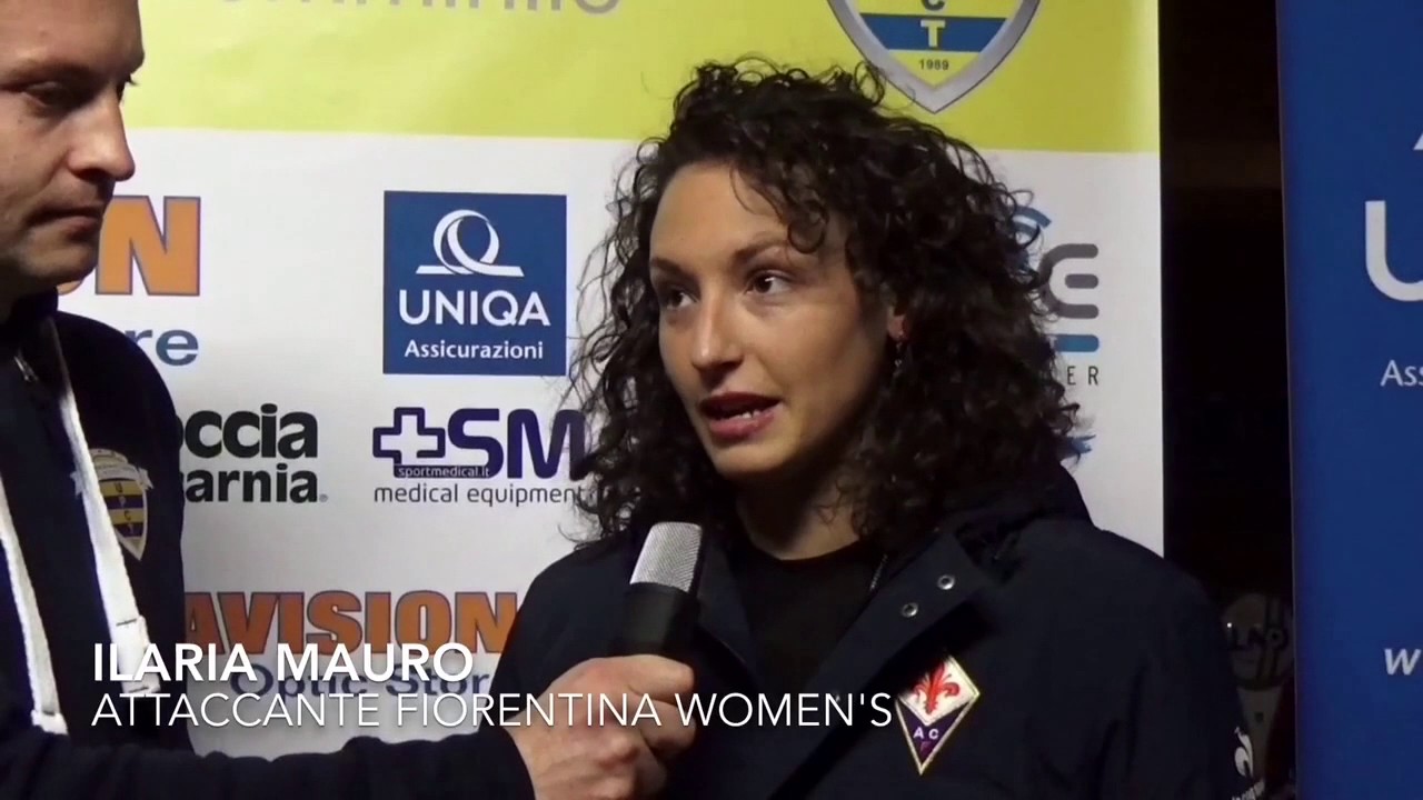 Ilaria Mauro post Tavagnacco vs Fiorentina 1-4 - YouTube