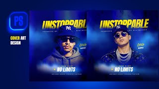 Photoshop ° Music Album Cover Art Design °🔥 Teaser screenshot 2