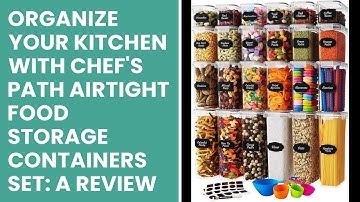 Organize Your Kitchen with Chef