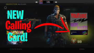 How to get New FREE "Asus" calling card in Black ops 4 ! ( Still working )
