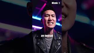 German rap, male rap, lyric: 'Nein means yes to my bank', hard delivery,