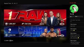 Livestream Wwe2k22 the gm mode smackdown  wifi please dont go out