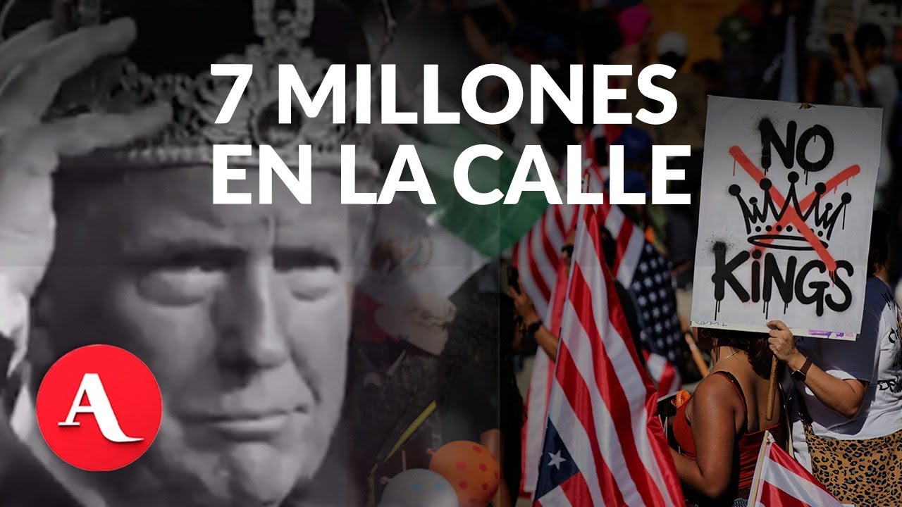 Millones de personas protestan contra Donald Trump en EE. UU. bajo el ...