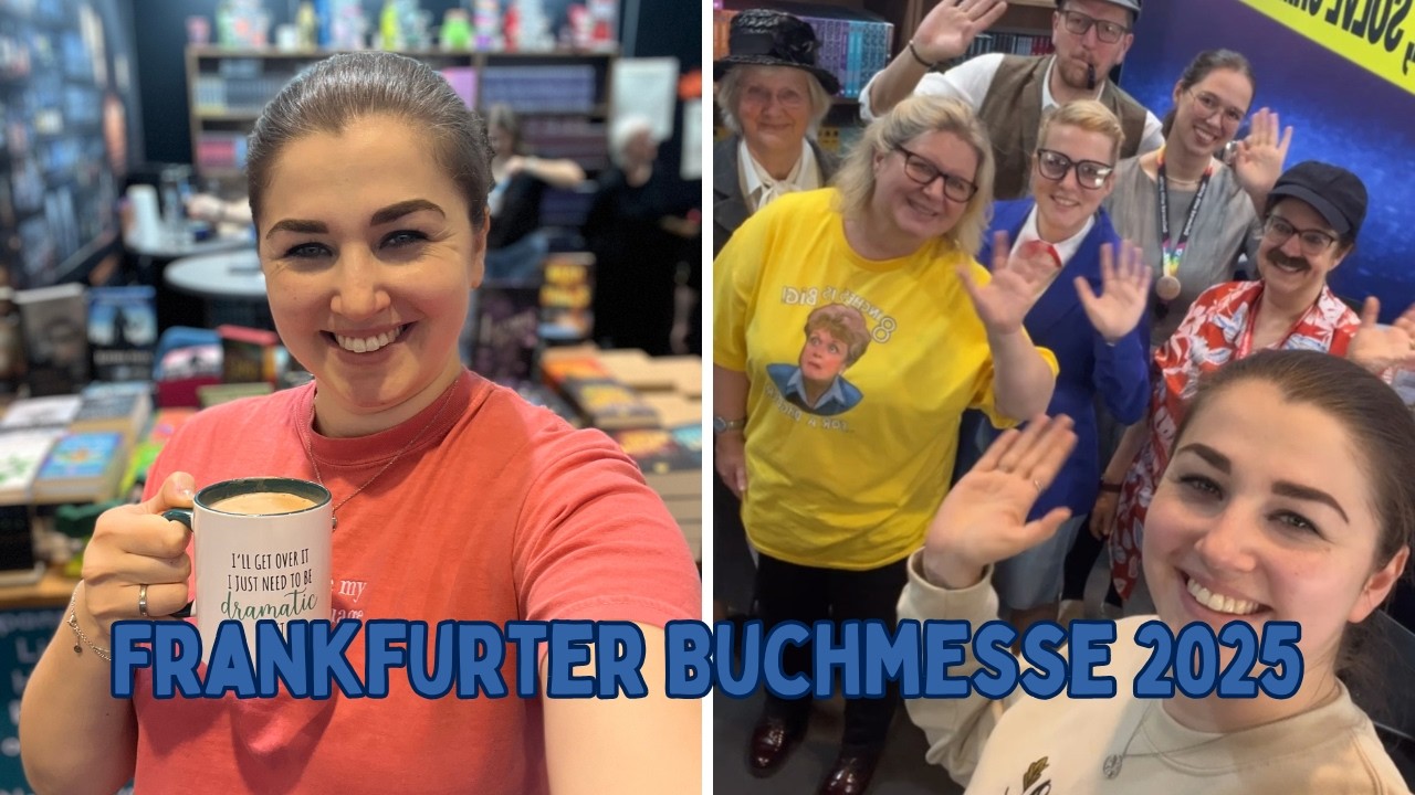 Frankfurter Buchmesse 2025: Ich nehme euch mit! // Vlog