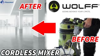 How To Use - Wolff 18V Cordless Mixer & Screeding