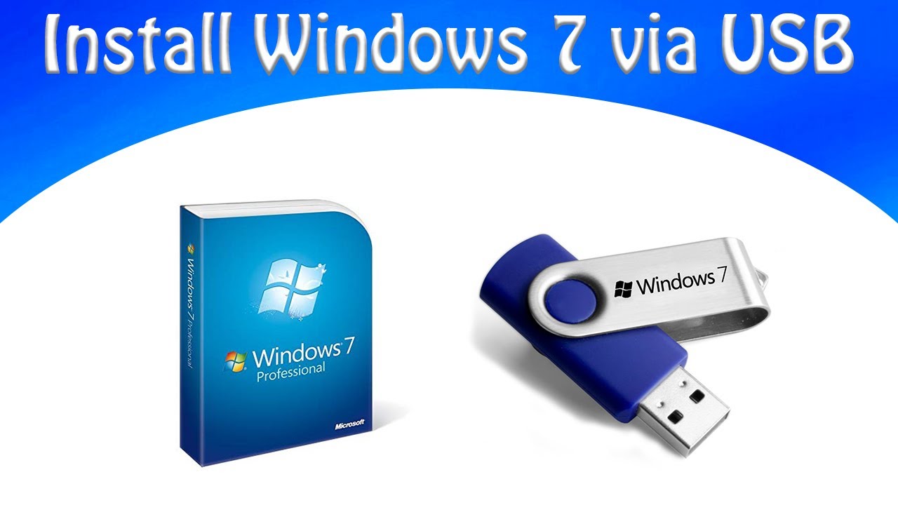 How to Install Windows 7 using Flash Drive (USB) - Step by Step Guide ...