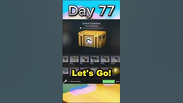 A Case A Day Until I Get A Gold! (Day 77) #shorts #csgocase #knife #gaming