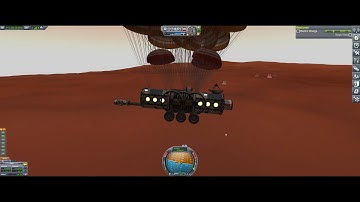 Delivering science lab rover trailer to Duna / Kerbal Space Program