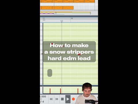 How to get your synth to sound like Snow Strippers #shorts