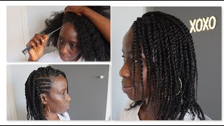 HOW TO |  SLEEK, SHINEY, MINI TWISTS SUPER MOISTURISED FOR DAYS  #afrohairstyles #braids #cornrows #