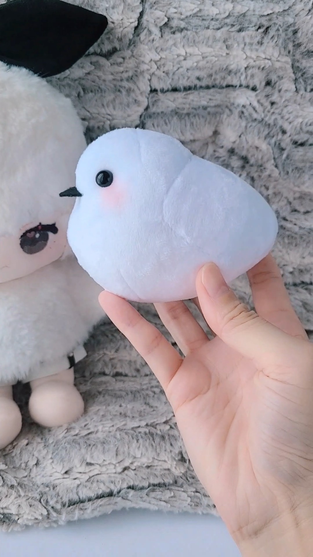 I tried making a chick stuffed animal 🐣 #piyopicco #bird stuffed