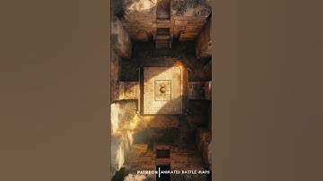 D&D | Ancient Sands Part 2 No Grid | Animated Battle Maps