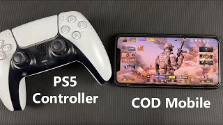 How To Play COD Mobile With a PS5 Controller