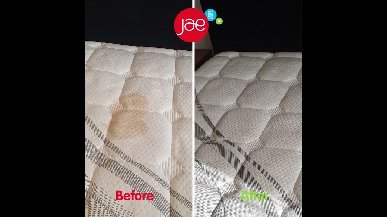 JAE Mattress Cleaning to get mattress stains out for good! 