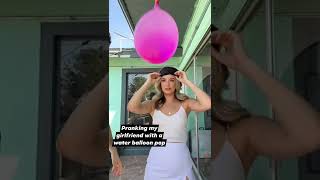 Balloon Prank On Gf 