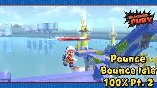 Super Mario 3D World + Bowser's Fury Walkthrough (Pounce Bounce Isle 100% Pt. 2)