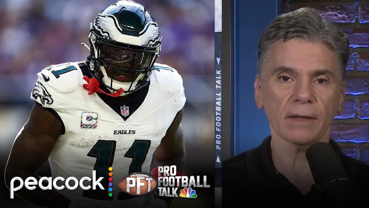 Return, fallout of A.J. Brown trade from Eagles remains to be seen | Pro Football Talk | NFL on NBC