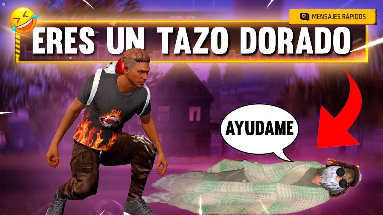LOS MENSAJES RAPIDOS MAS RAROS Y GRACIOSOS DE FREE FIRE 🤣