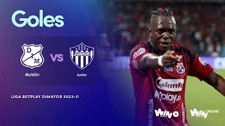 Medellín vs. Junior (goles) | Liga BetPlay Dimayor 2023-2 | Final - Vuelta