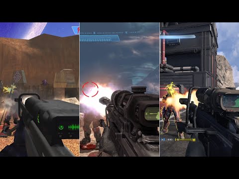 Halo Series - Sniper Rifle Evolution