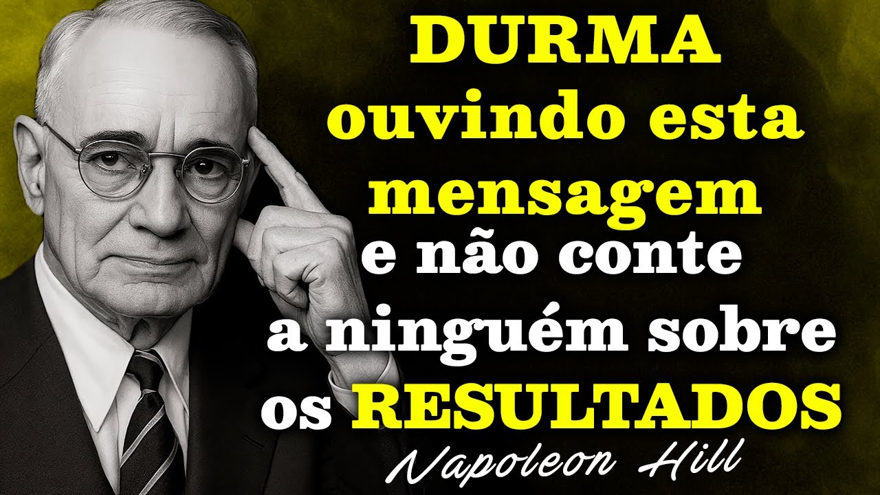 Como Atrair Prosperidade: Ouça Esta Mensagem Essa Noite | Napoleon Hill