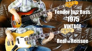 Fender Jazz Bass 1975 | Vintage VS Reissue | fb.com/angeldust.guitars