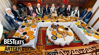 Nauryz Feast  Full Table Set for Kazakh New Year in Mongolia! | Best Eats